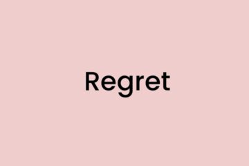 I am feeling Regret